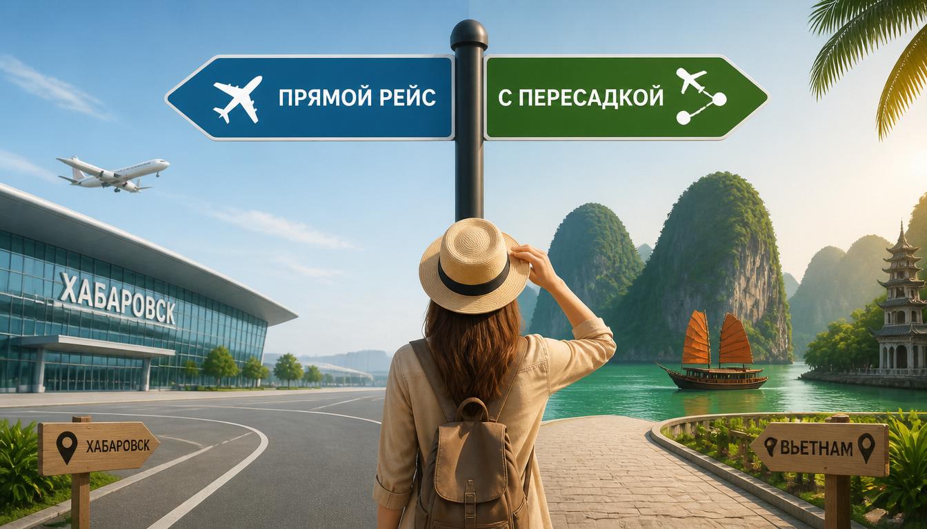 Прямой или с пересадкой: как выбрать рейс Хабаровск–Вьетнам