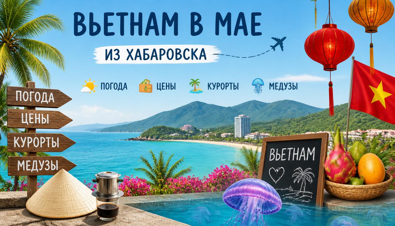 Вьетнам в мае из Хабаровска: погода, цены, курорты, медузы