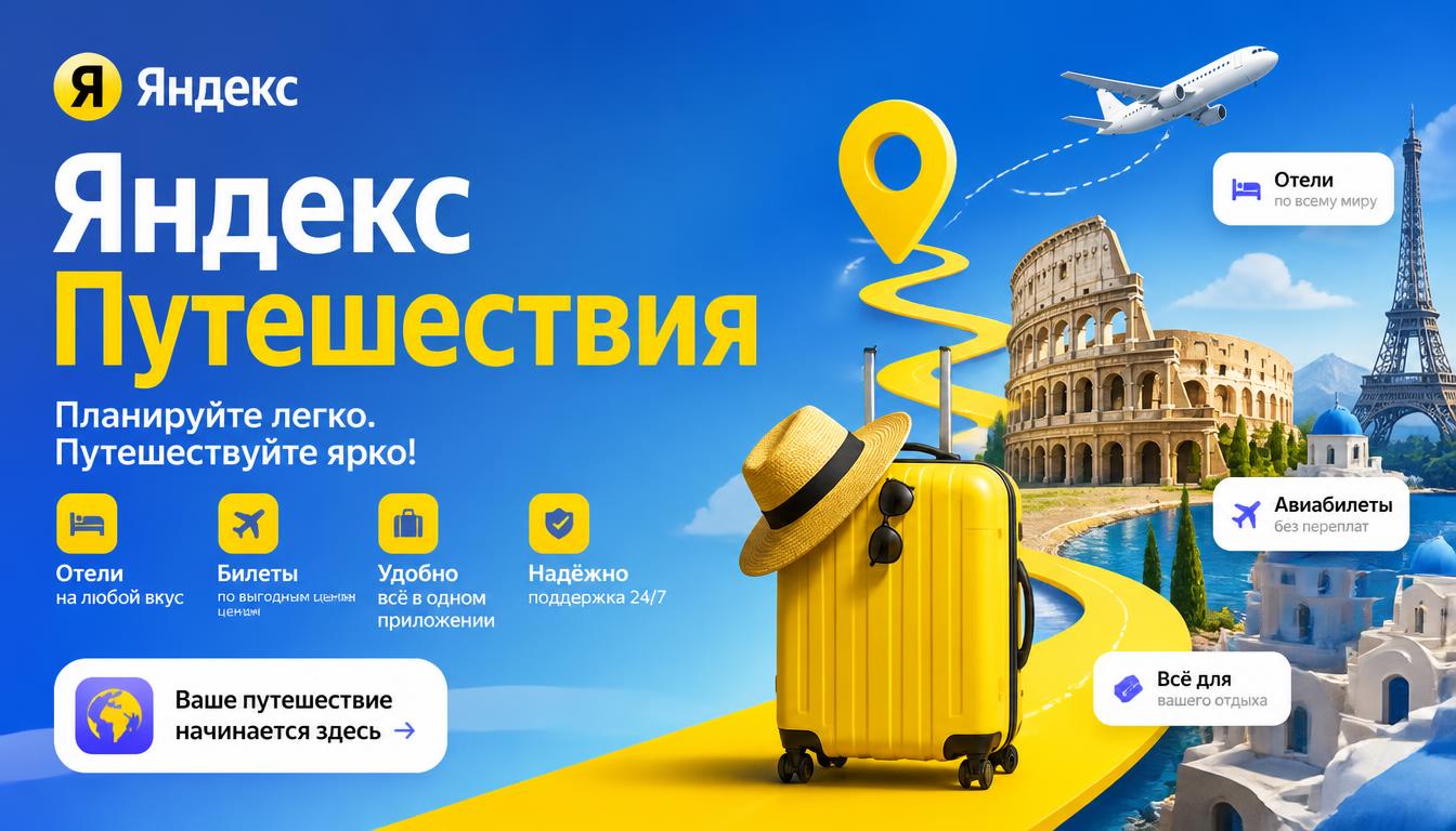Промокоды Яндекс Путешествий 2026: какие действуют сейчас и на что