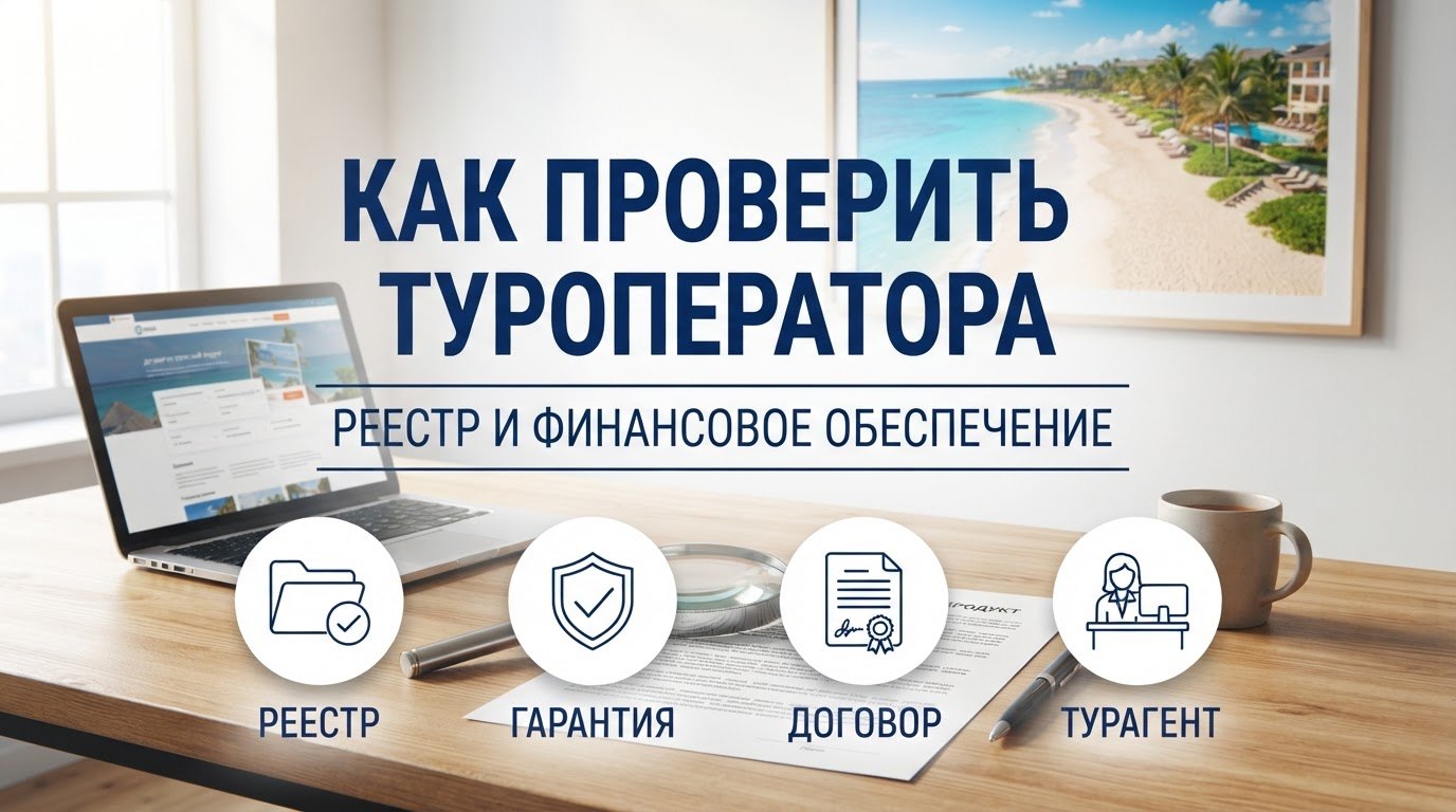 Как проверить туроператора перед покупкой тура онлайн: реестр, финансовое обеспечение, турагент