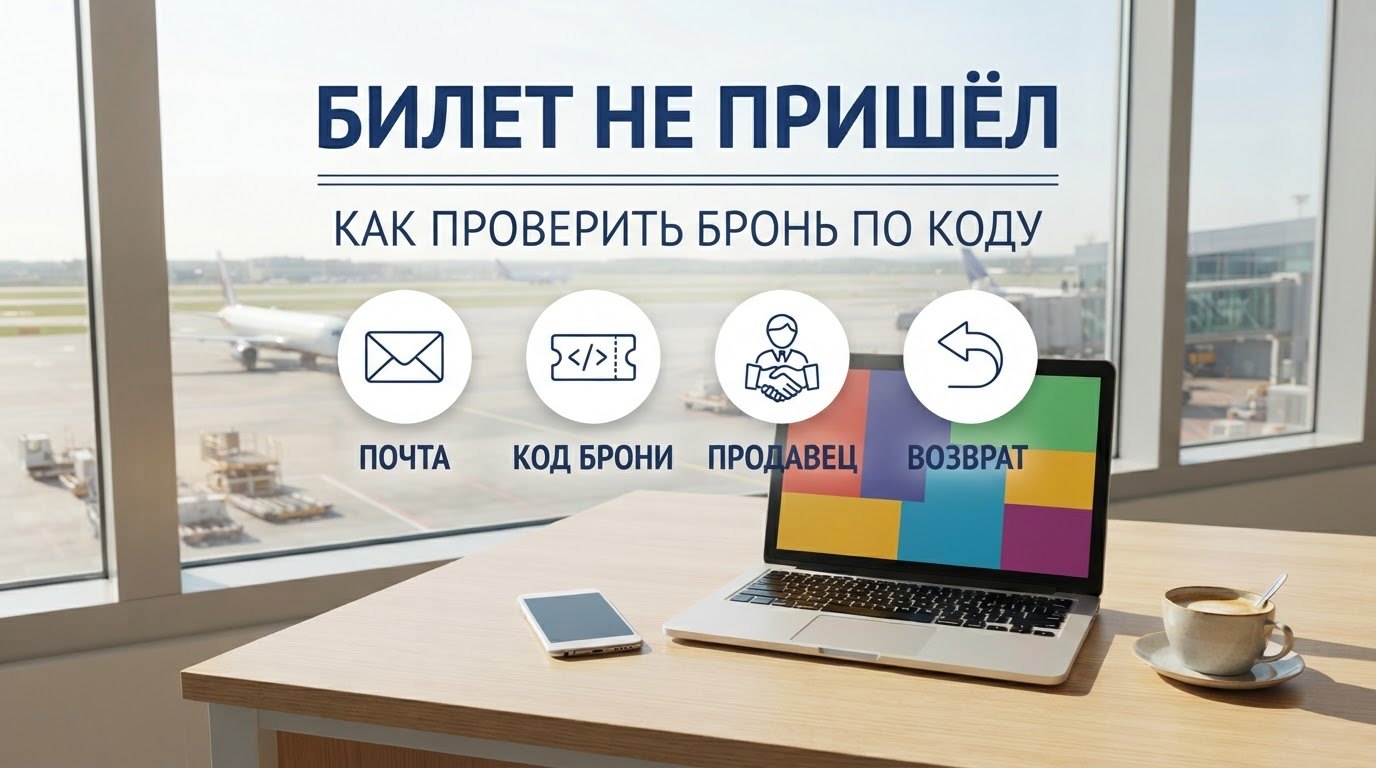 Купил авиабилет на Авиасейлс, а он не пришёл: что делать и как проверить бронь