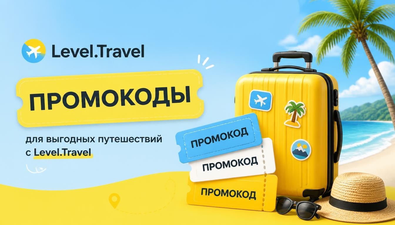 Промокоды Level.Travel на сентябрь 2026: туры в тропики и ОАЭ, отели в России