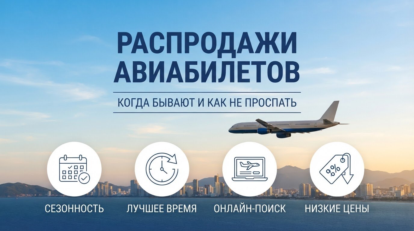Распродажи авиабилетов: когда бывают и как не проспать