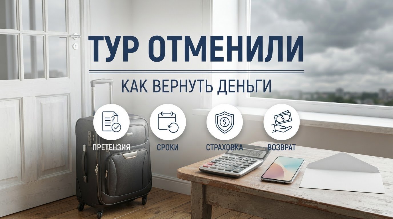 Туроператор отменил тур или ушёл с рынка: как вернуть деньги, если покупали онлайн